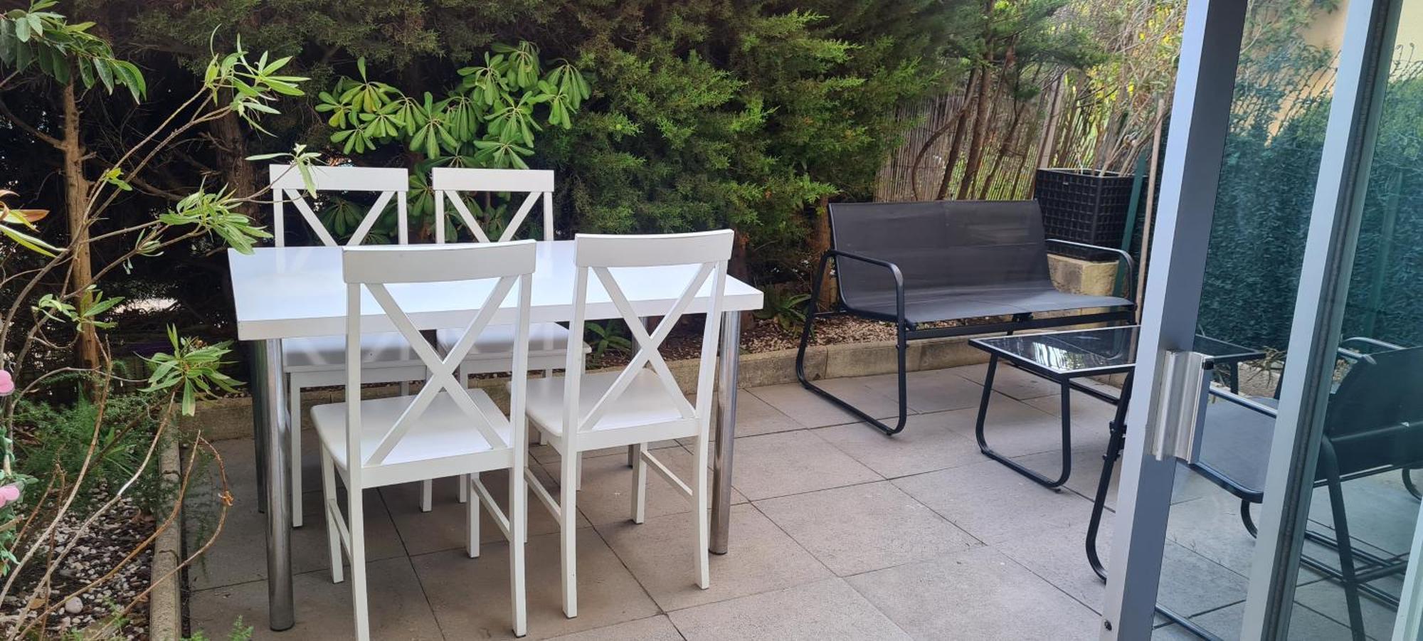 Апартаменты 2 Pieces En Rez- De -Jardin Сен-Рафаэль Экстерьер фото